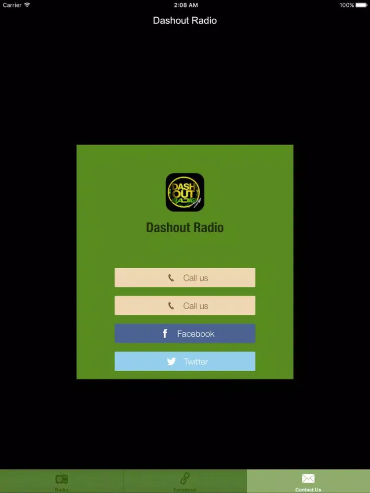 Dashout Radio iPad  স্ক্রিনশট