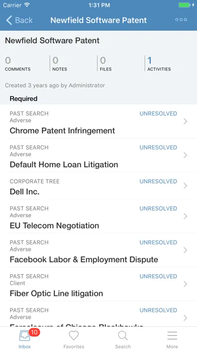 Intapp 스크린샷