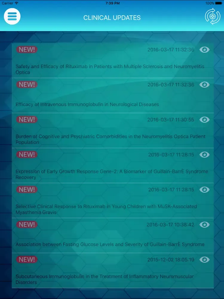 PROMPT App iPad  Screenshots