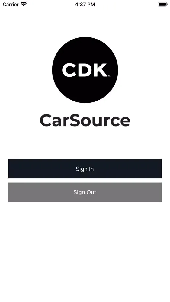 Zrzuty ekranu CDK CarSource