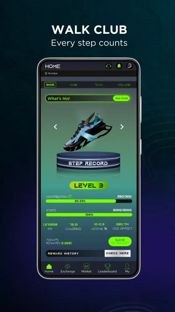 Screenshot di WalkClub - Fitness Brand