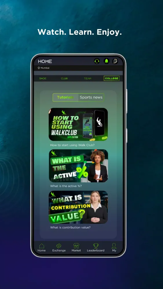 Screenshot di WalkClub - Fitness Brand