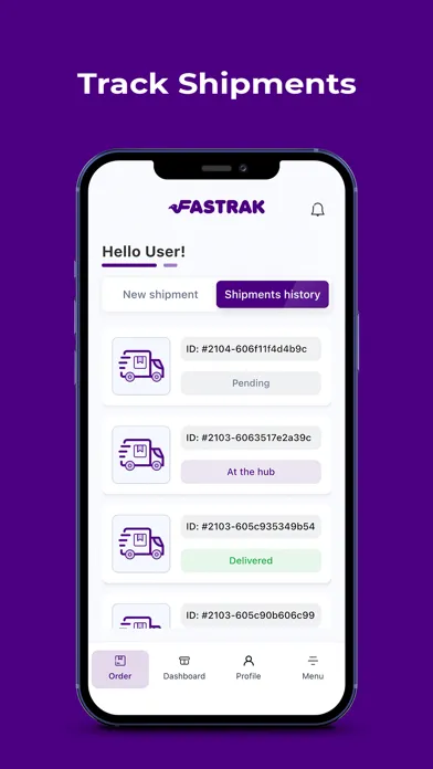 Fastrak Ekran Görüntüleri