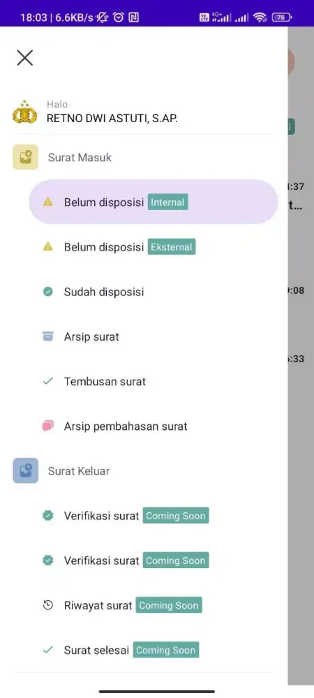 Screenshot di ASTINA POLRI
