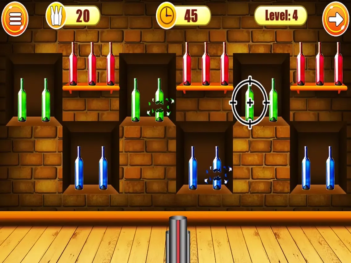 Bottle Shooting Arena iPad  스크린샷