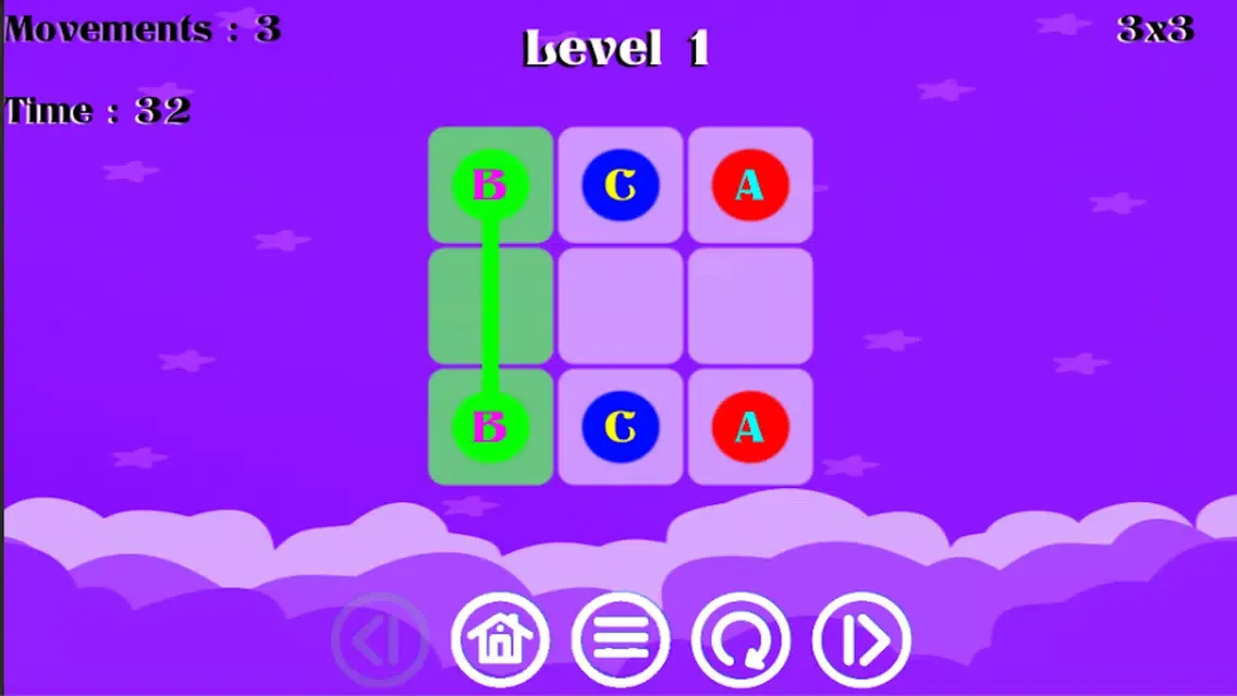 ภาพหน้าจอของ Draw ABCD Game