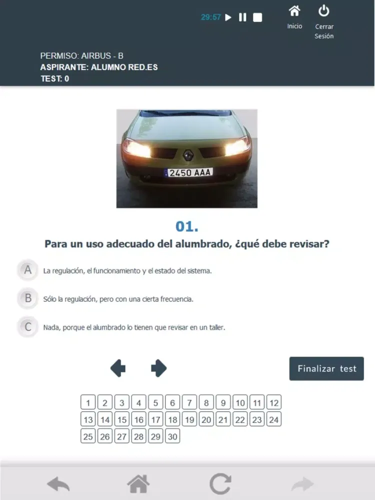 Captures d'écran de TestDrive.com.es iPad 