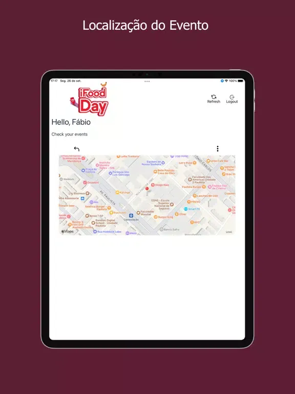 iFood Day iPad  Screenshots