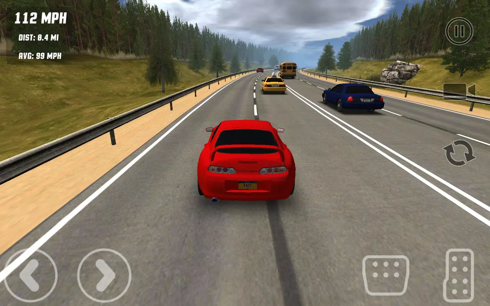 Freeway Traffic Rush Ekran Görüntüleri