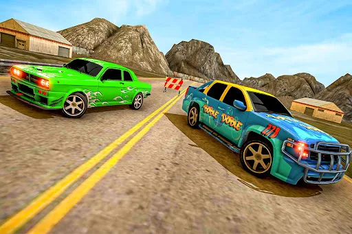 Chained Cars Racing 3D Screenshots