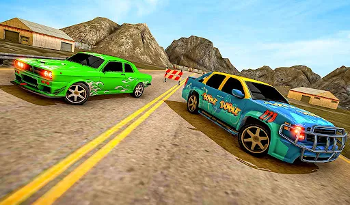Chained Cars Racing 3D Screenshots