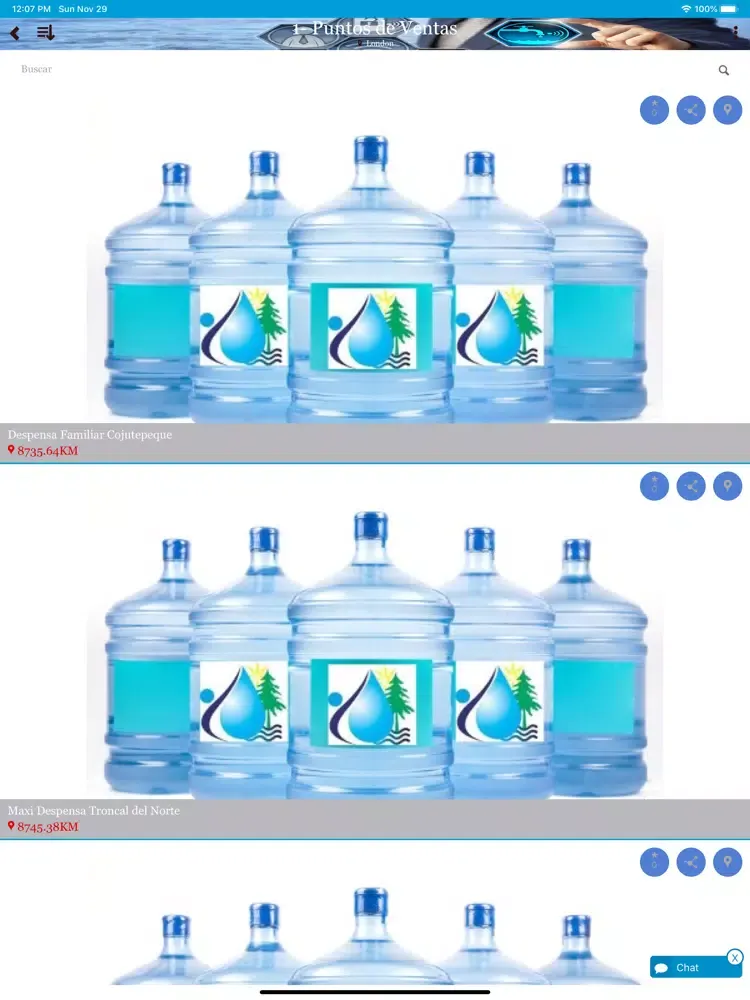 Screenshot di Integra Agua iPad 