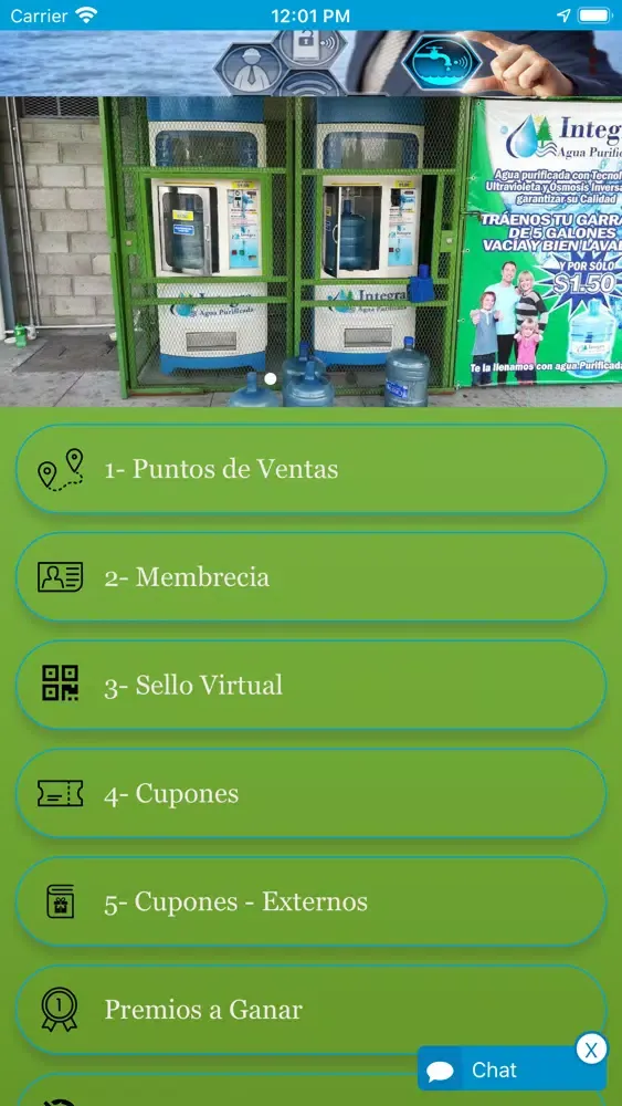 Screenshot di Integra Agua