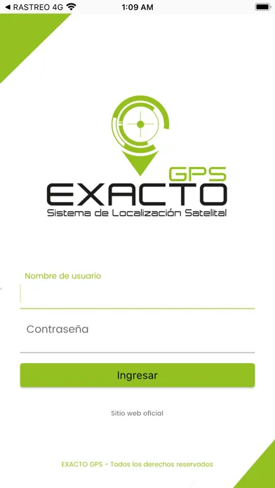 EXACTO GPS Ekran Görüntüleri