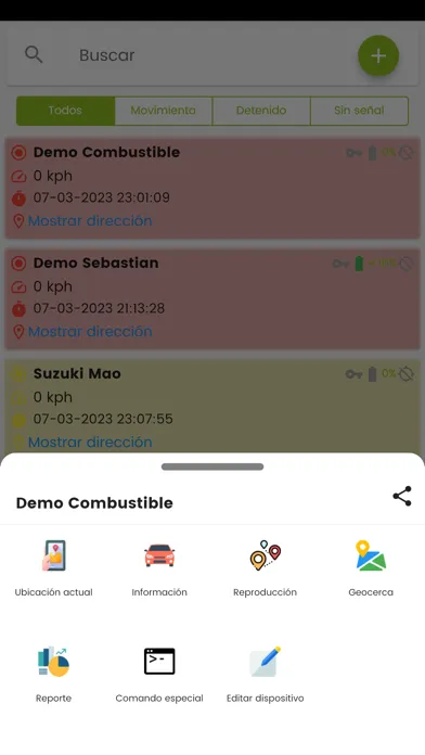 EXACTO GPS Ekran Görüntüleri