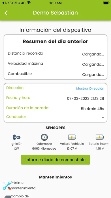 EXACTO GPS Ekran Görüntüleri