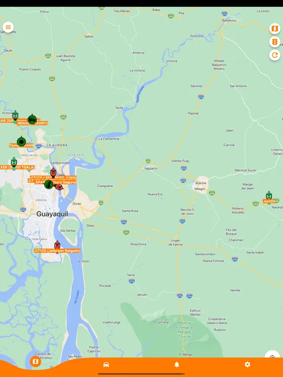Screenshot di GLOBAL TRACKER iPad 