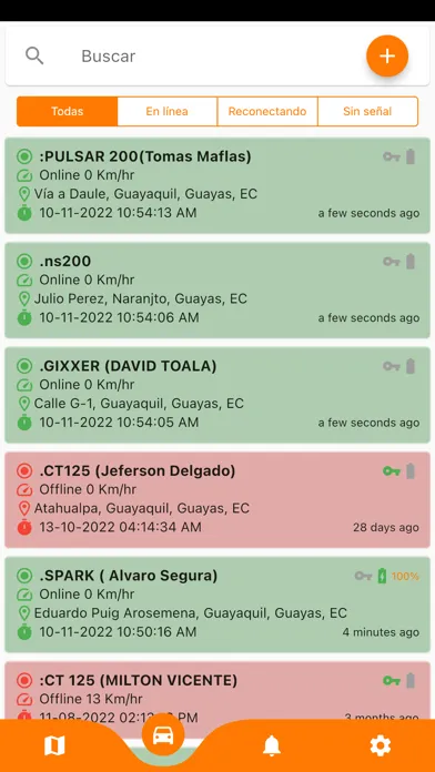 Screenshot di GLOBAL TRACKER