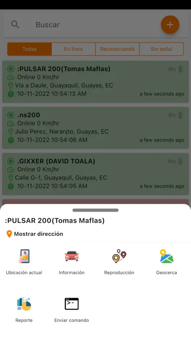 Screenshot di GLOBAL TRACKER