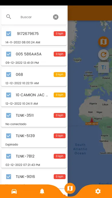 GPS EFICAR स्क्रीनशॉट