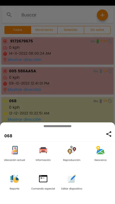 GPS EFICAR स्क्रीनशॉट
