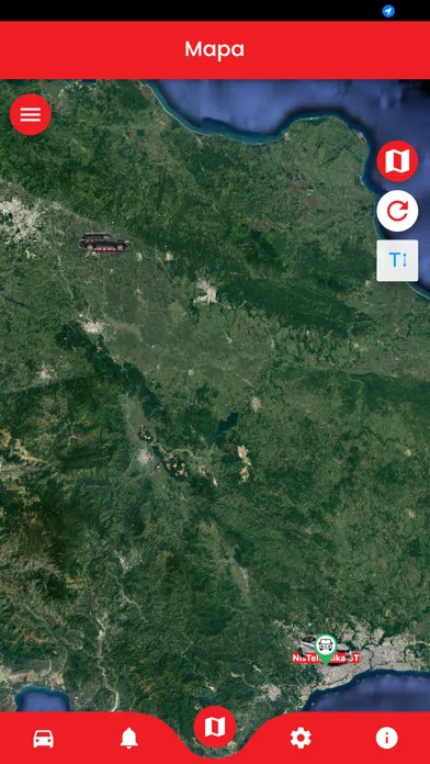 Capturas de tela do GPS Monitor Cars