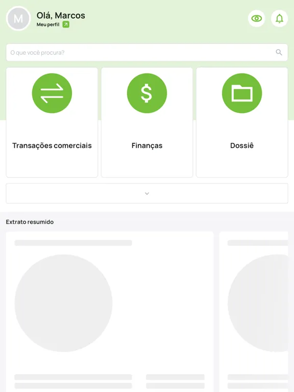 تصاویر Aplicativo Integrada iPad 