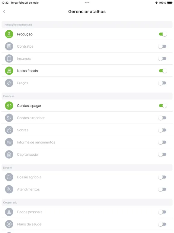 تصاویر Aplicativo Integrada iPad 