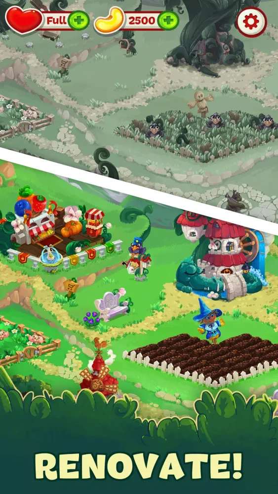 Jacky's Farm: match 3 puzzle Screenshots
