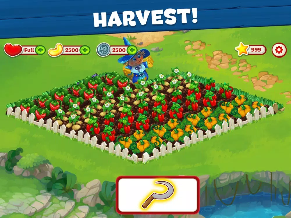 ภาพหน้าจอของ Wild Farm Match-3 Adventure iPad 
