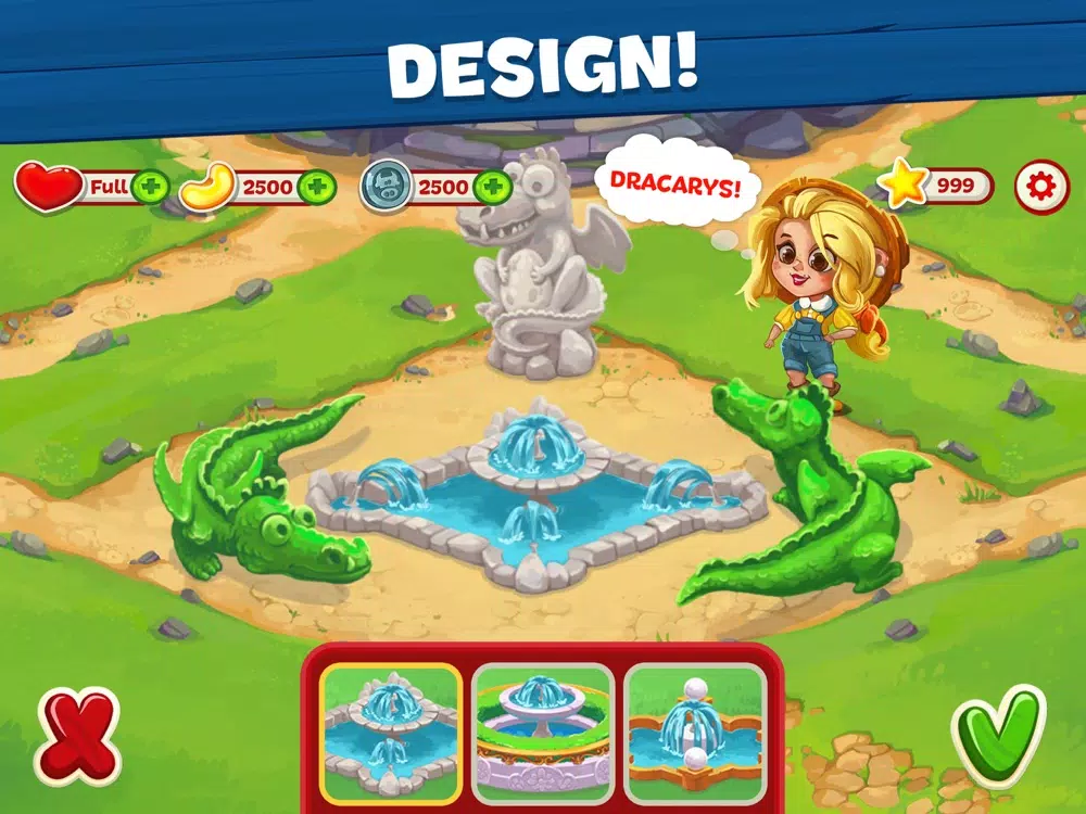 ภาพหน้าจอของ Wild Farm Match-3 Adventure iPad 