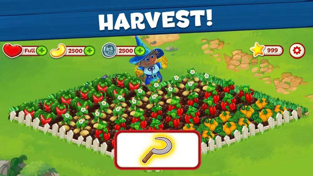 ภาพหน้าจอของ Wild Farm Match-3 Adventure