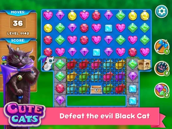 Cute Cats: Magic Adventure iPad 应用截图