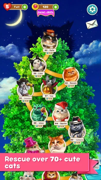 Cute Cats: Magic Adventure应用截图
