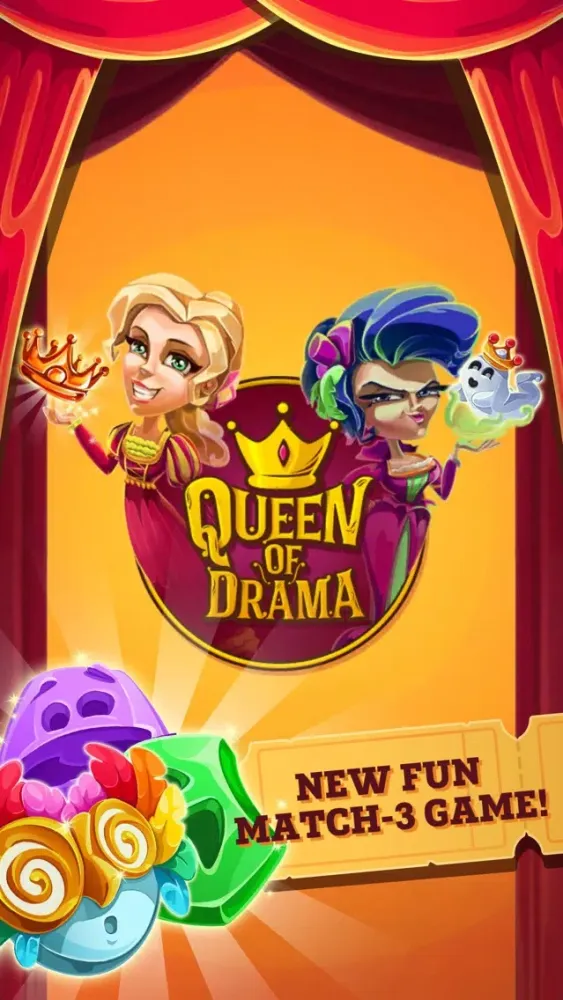 Ảnh chụp màn hình của Queen of Drama: Matching game