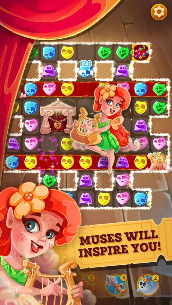 Ảnh chụp màn hình của Queen of Drama: Matching game
