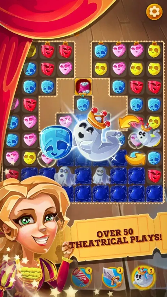 Ảnh chụp màn hình của Queen of Drama: Matching game