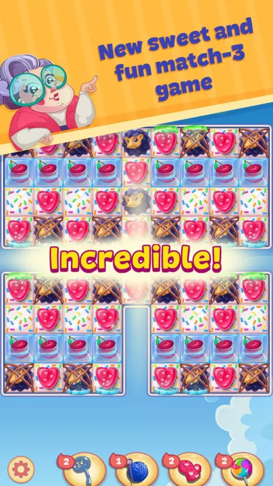 Sweety Kitty: Match-3 Game স্ক্রিনশট