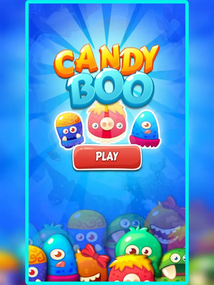 Candy Boo - Match 3 Mania iPad 應用截圖