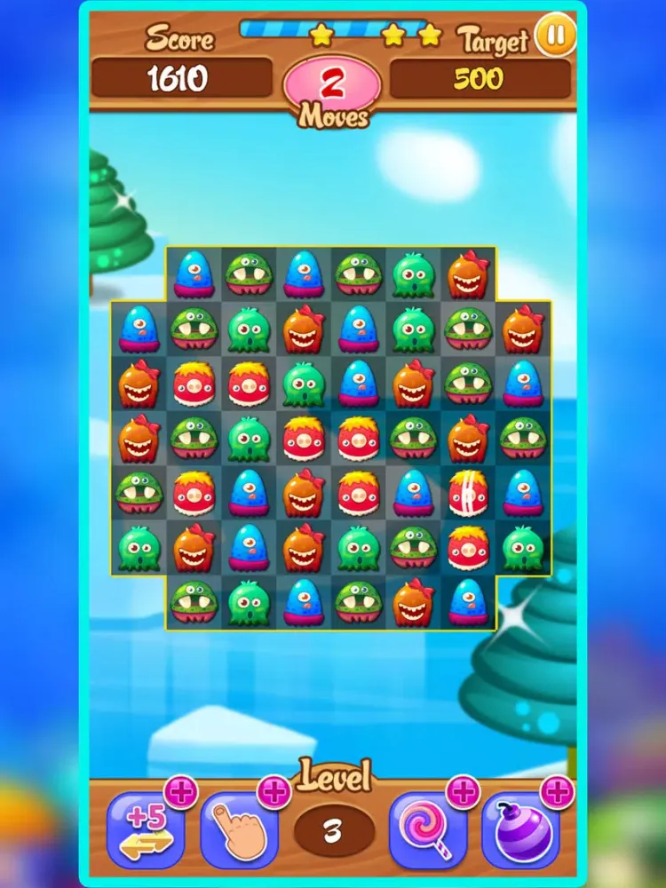 Candy Boo - Match 3 Mania iPad 應用截圖