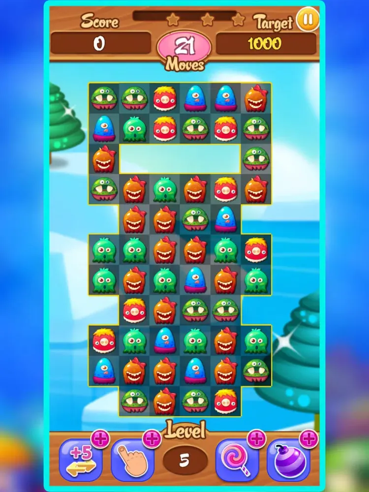 Candy Boo - Match 3 Mania iPad 應用截圖