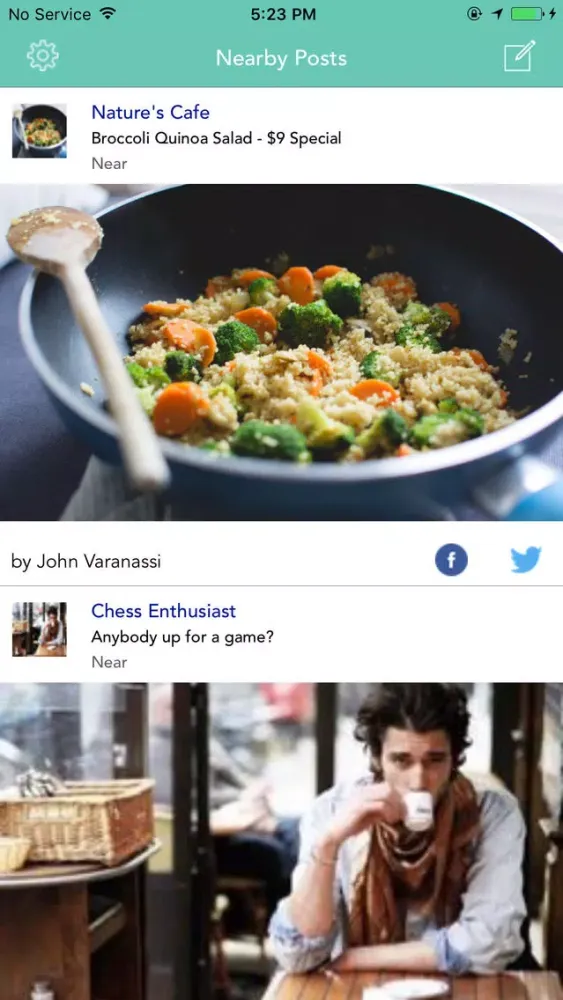 Palp for Proximity Social Marketing Screenshots