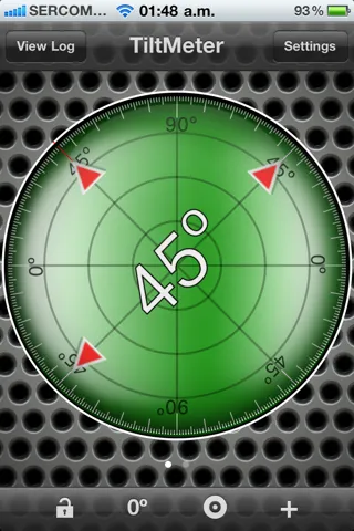 TiltMeter - Advanced Level and Inclinometer - Free应用截图
