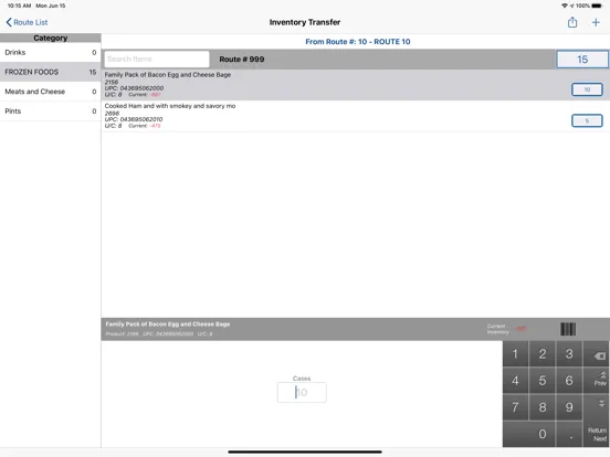 Screenshot di DSD Route Manager iPad 