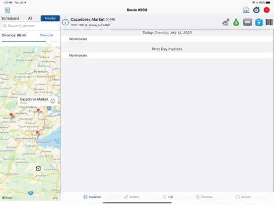 Screenshot di DSD Route Manager iPad 
