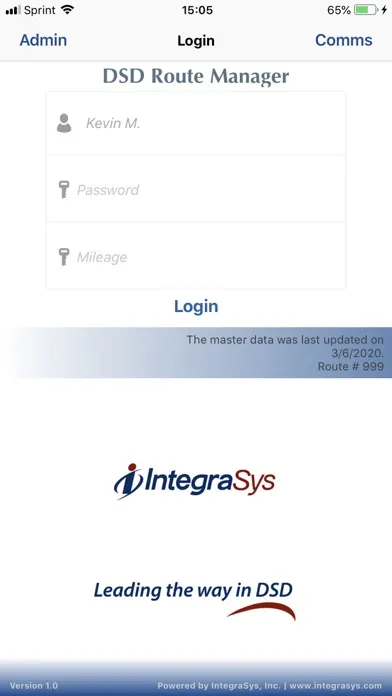 Screenshot di DSD Route Manager
