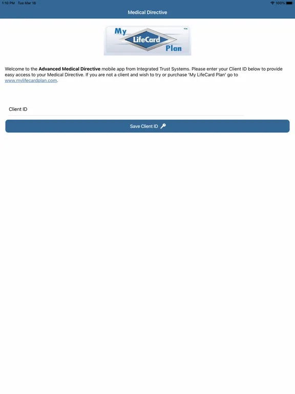 تصاویر Medical Directive by ITS iPad 
