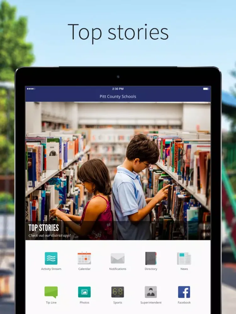 Pitt County Schools iPad 应用截图