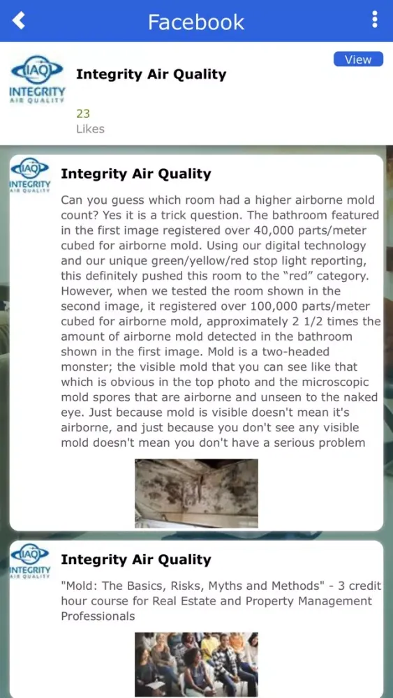 Integrity Air Quality应用截图