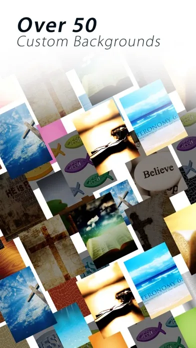 Bible Keyboard Background Inspirational Color Themes for iPhone, iPad, iPod Screenshots